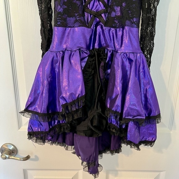 Dance Competition Costume Solo Jazz Musical Theater Halloween Acro Performance - Picture 4 of 11